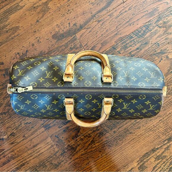 Louis Vuitton Vintage Keepall 45 Monogram Canvas Duffel Bag Overnight Bag - Picture 5 of 14